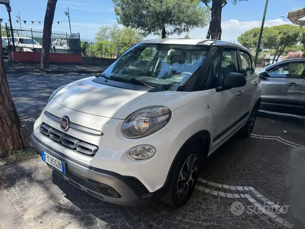Usata Fiat 500L Cross 95 CV (69 kW) 2019 Bianco Monovolume