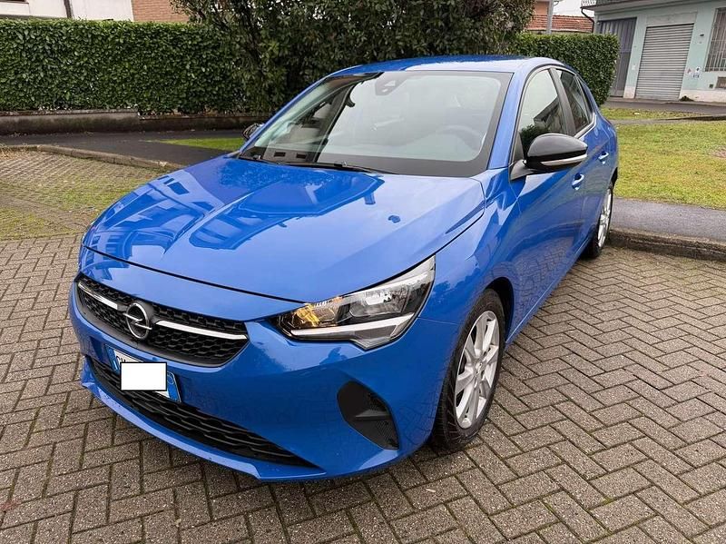 Blu/azzurro Usata 2022 Opel Corsa Edition Tre volumi | 10.200 € (Ottimo prezzo) - Immagine 1/4