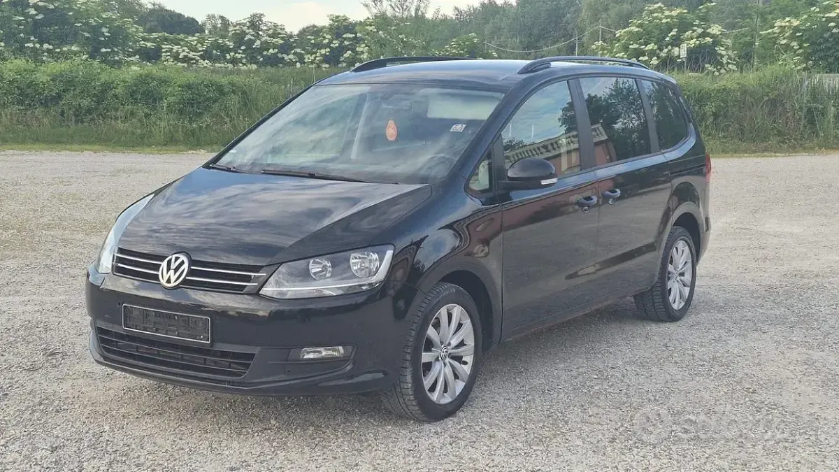 Usata VW Sharan Highline 140 CV (102 kW) 2011 Nero Monovolume