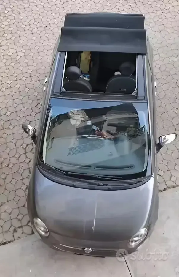 Usata Fiat 500 69 CV (50 kW) 2016 Grigio Cabrio