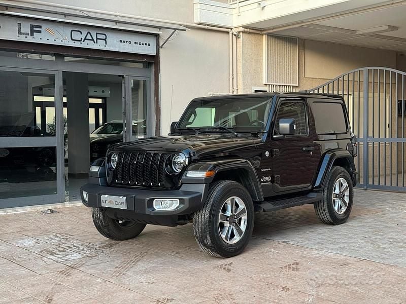 Usata Jeep Wrangler Sahara 272 CV (200 kW) 2021 Nero SUV