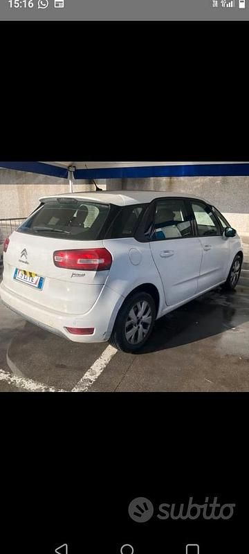 Usata Citroën C4 Picasso 92 CV (67 kW) 2015 Bianco Monovolume