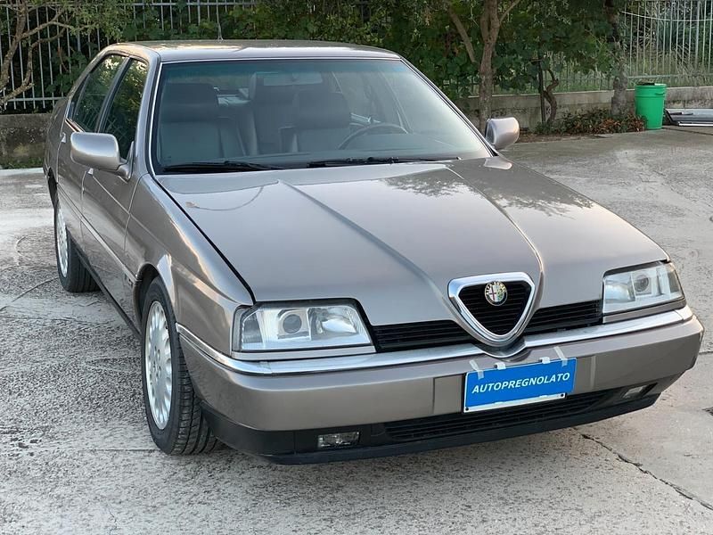 Usata Alfa Romeo 164 Super 201 CV (147 kW) 1993 Marrone Berlina