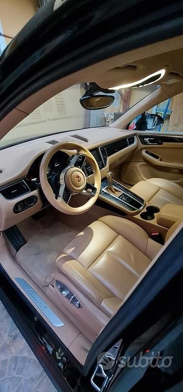 Usata Porsche Macan S 250 CV (183 kW) 2014 Nero SUV