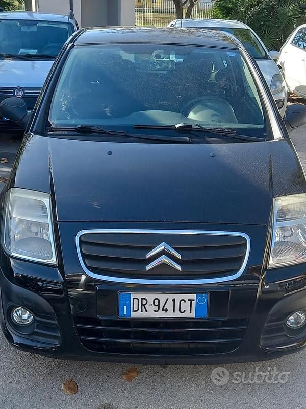 Nero Usata 2008 Citroën C2 Seduction Due volumi | 2300 € (Ottimo prezzo) - Immagine 1/4