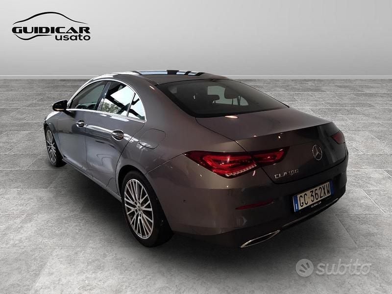 Usata Mercedes CLA180 136 CV (100 kW) 2020 Grigio Berlina
