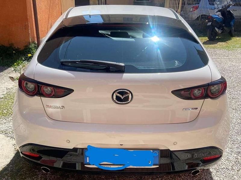 Usata Mazda 3 116 CV (85 kW) 2019 Bianco Berlina