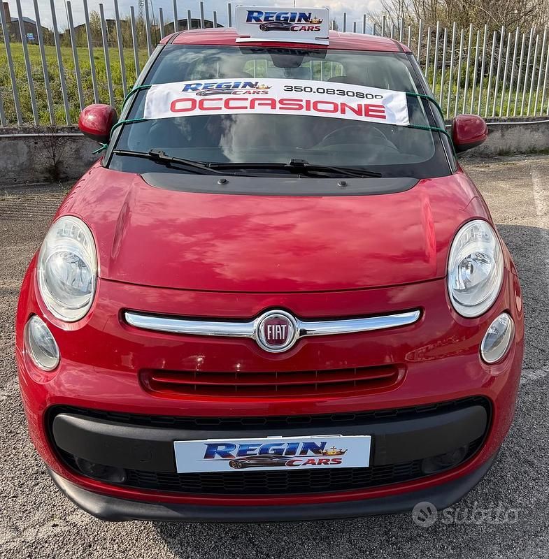 Usata Fiat 500L Lounge 120 CV (88 kW) 2016 Rosso Monovolume