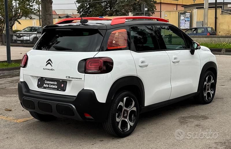 Usata Citroën C3 Aircross Shine 99 CV (72 kW) 2018 Bianco SUV