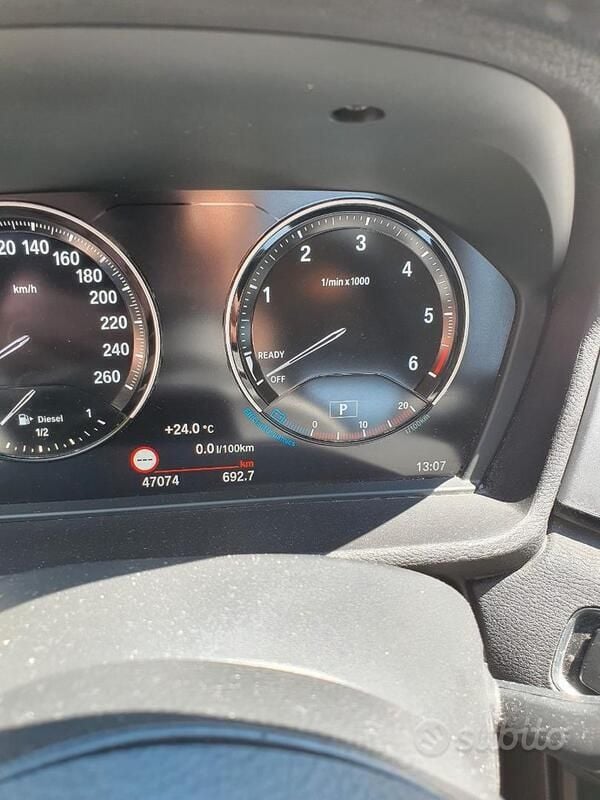 Usata BMW X1 150 CV (110 kW) 2021 Nero SUV