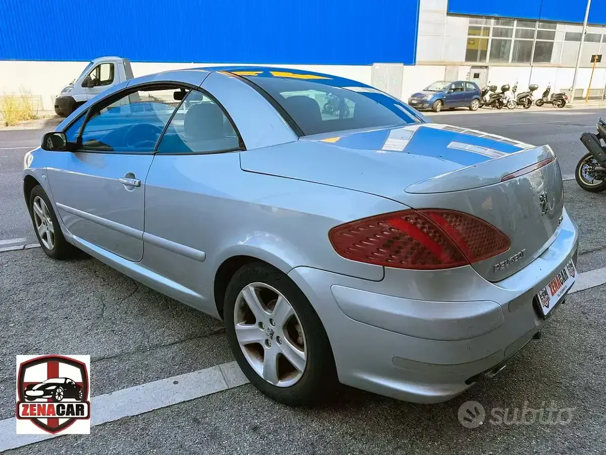 Usata Peugeot 307 CC 109 CV (80 kW) 2004 Grigio Cabrio