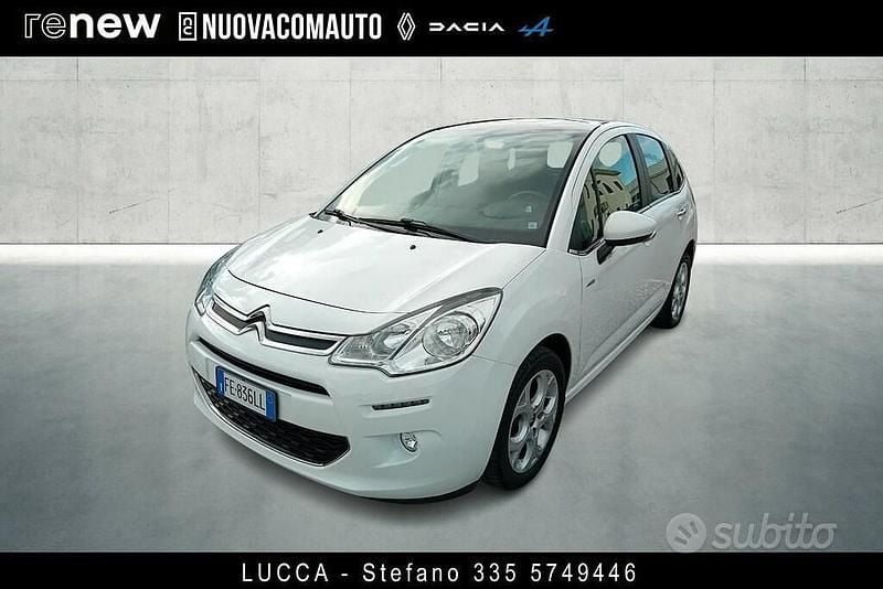 Usata Citroën C3 Exclusive 75 CV (55 kW) 2016 Bianco Berlina