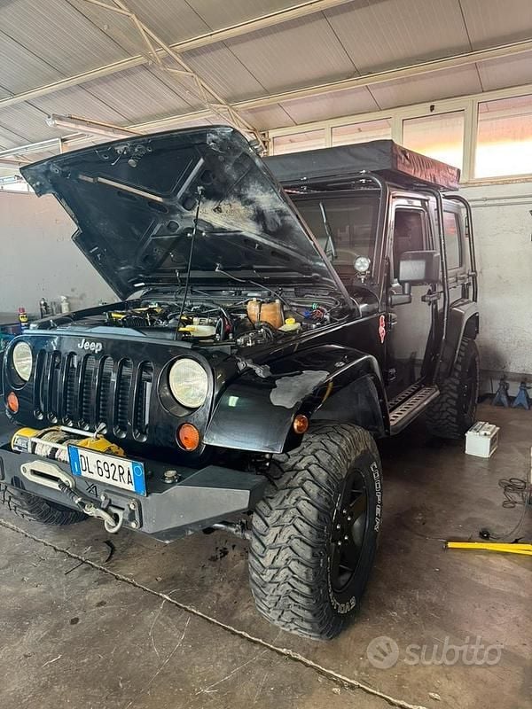Usata Jeep Wrangler 177 CV (130 kW) 2007 Nero SUV
