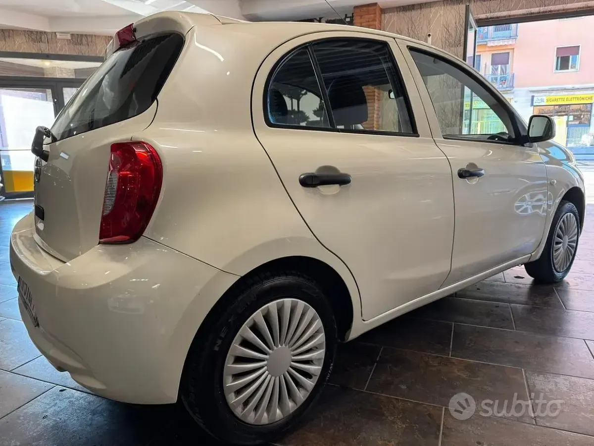 Usata Nissan Micra Visia 80 CV (58 kW) 2017 Bianco Utilitaria