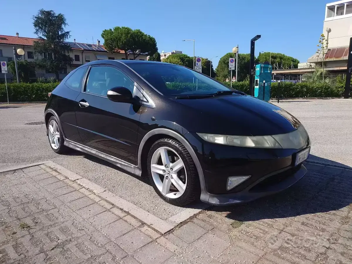Usata Honda Civic Type S 140 CV (102 kW) 2009 Nero Berlina