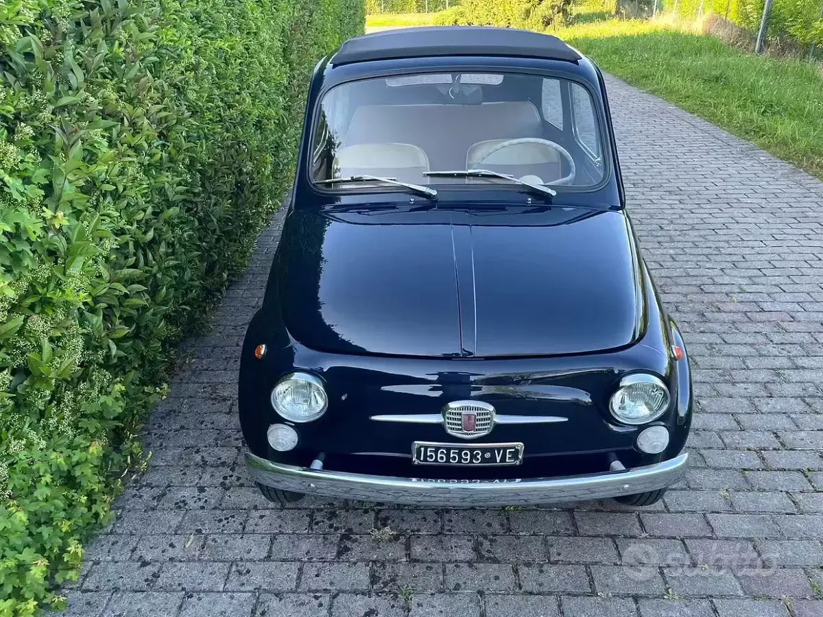 Usata Fiat 500 45 CV (33 kW) 1970 Blu Utilitaria