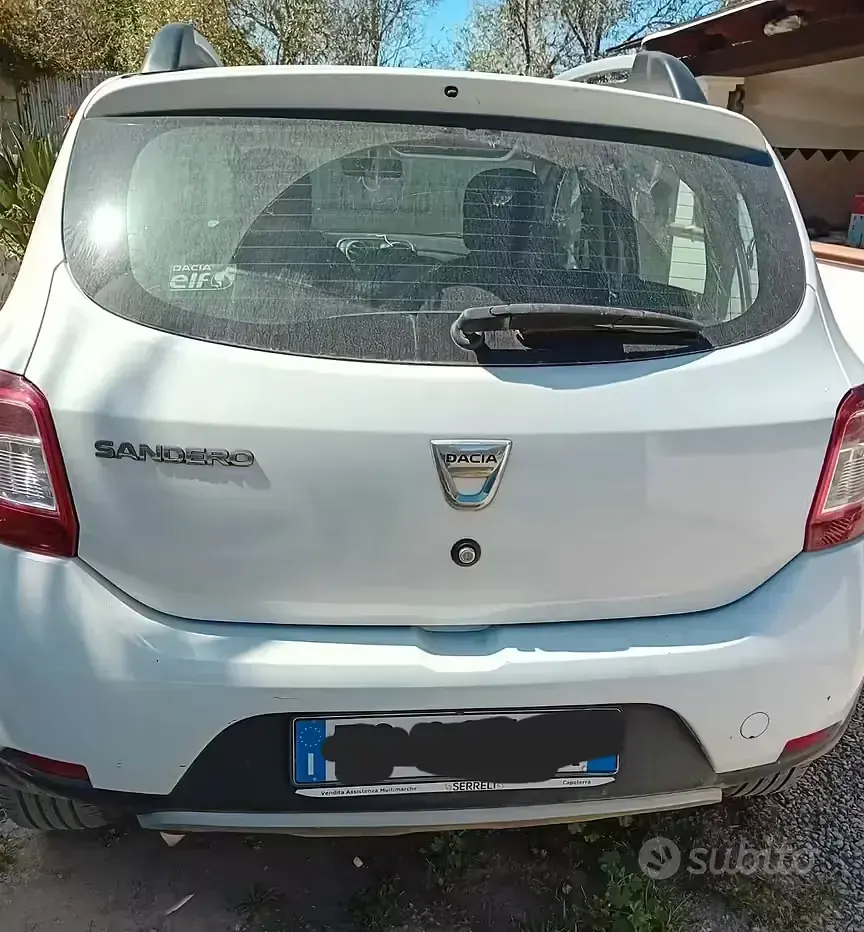Usata Dacia Sandero 90 CV (66 kW) 2016 Bianco Berlina