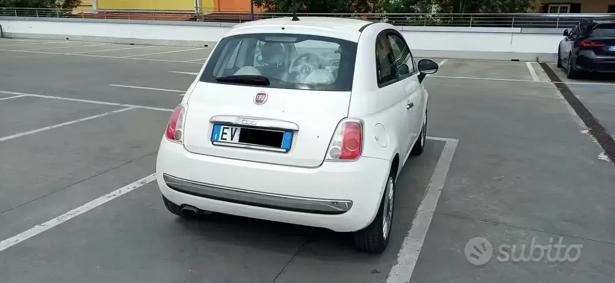 Usata Fiat 500 69 CV (50 kW) 2014 Bianco Berlina