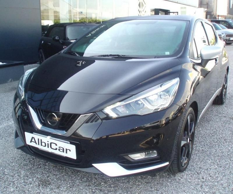 Usata Nissan Micra Acenta 2019 Nero Utilitaria