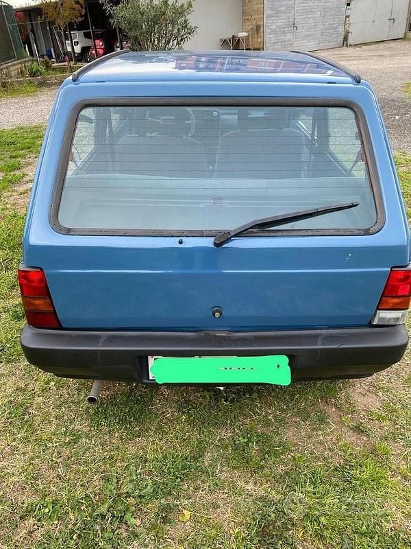 Usata Fiat Panda 1990 Blu Utilitaria