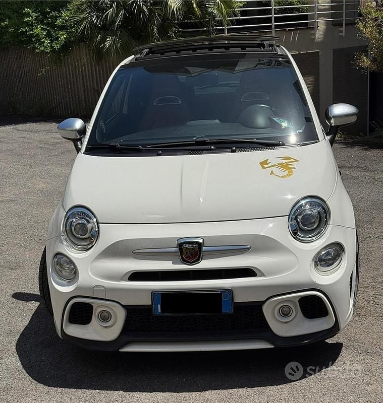 Usata Abarth 595 Turismo 160 CV (117 kW) 2017 Bianco Coupé