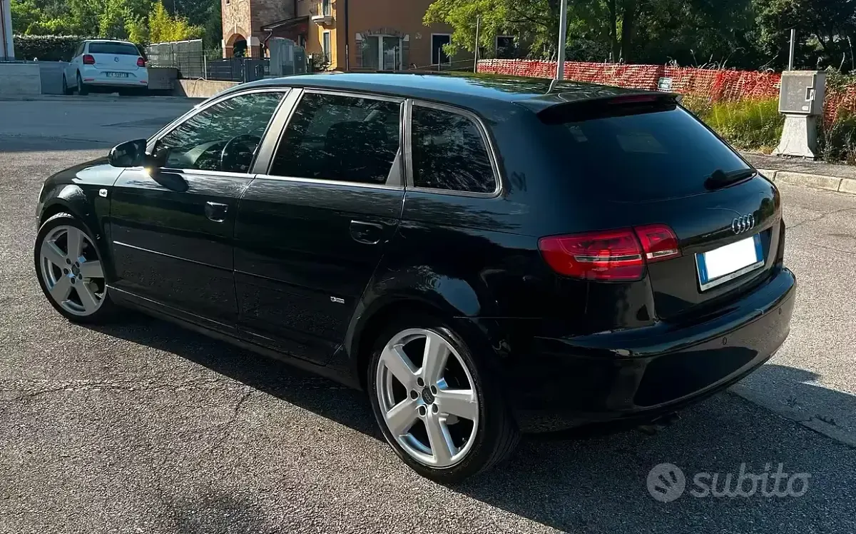 Usata Audi A3 Ambition 140 CV (102 kW) 2006 Nero Utilitaria