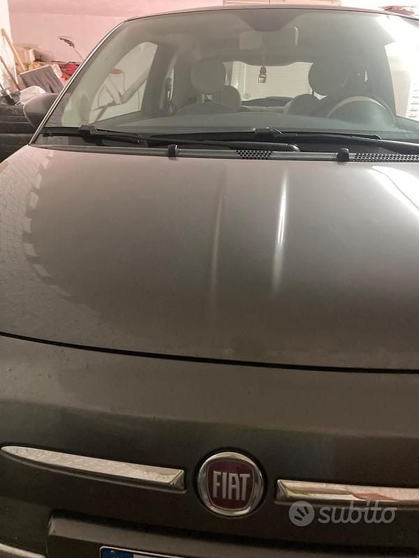 Grigio Usata 2010 Fiat 500 Due volumi | 6000 € (Buon prezzo) - Immagine 1/4
