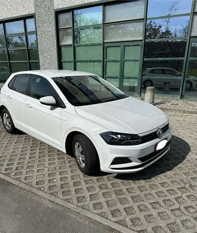 Usata VW Polo Trendline 75 CV (55 kW) 2019 Bianco Utilitaria