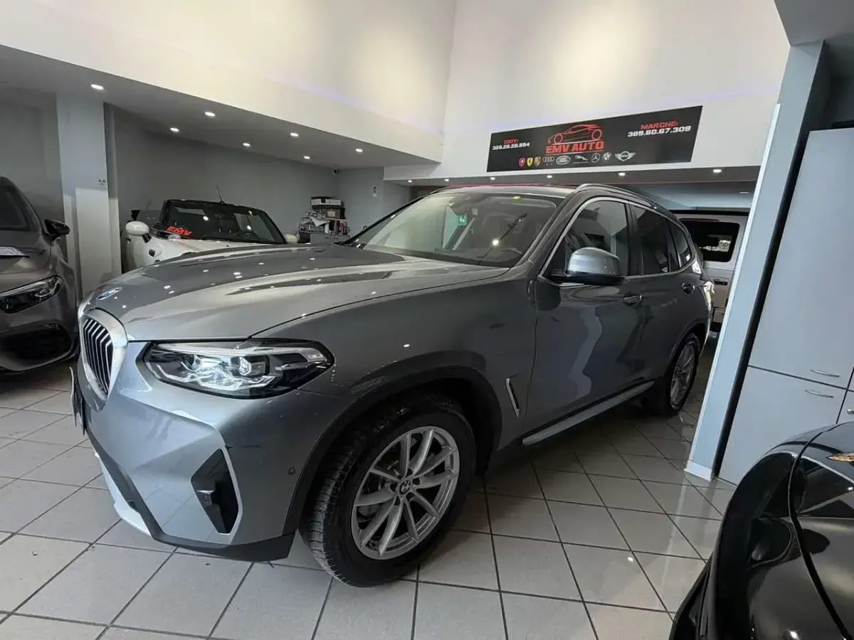 Usata BMW X3 190 CV (139 kW) 2022 Nero SUV