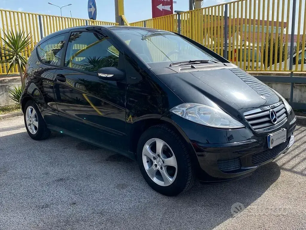 Usata Mercedes A150 Classic 95 CV (69 kW) 2007 Nero Berlina