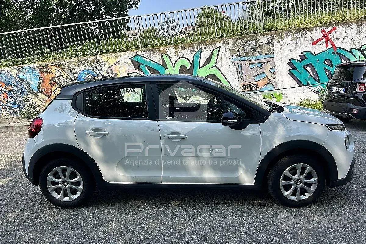 Usata Citroën C3 Feel 83 CV (61 kW) 2020 Bianco Utilitaria