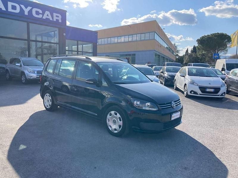 Usata VW Touran Comfortline 105 CV (77 kW) 2013 Nero Monovolume
