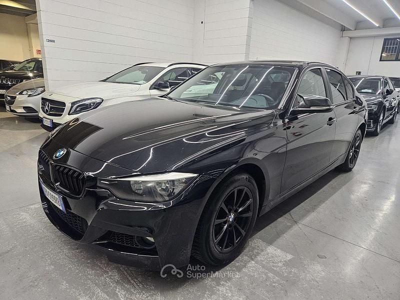 Usata BMW 316 116 CV (85 kW) 2012 Nero Berlina