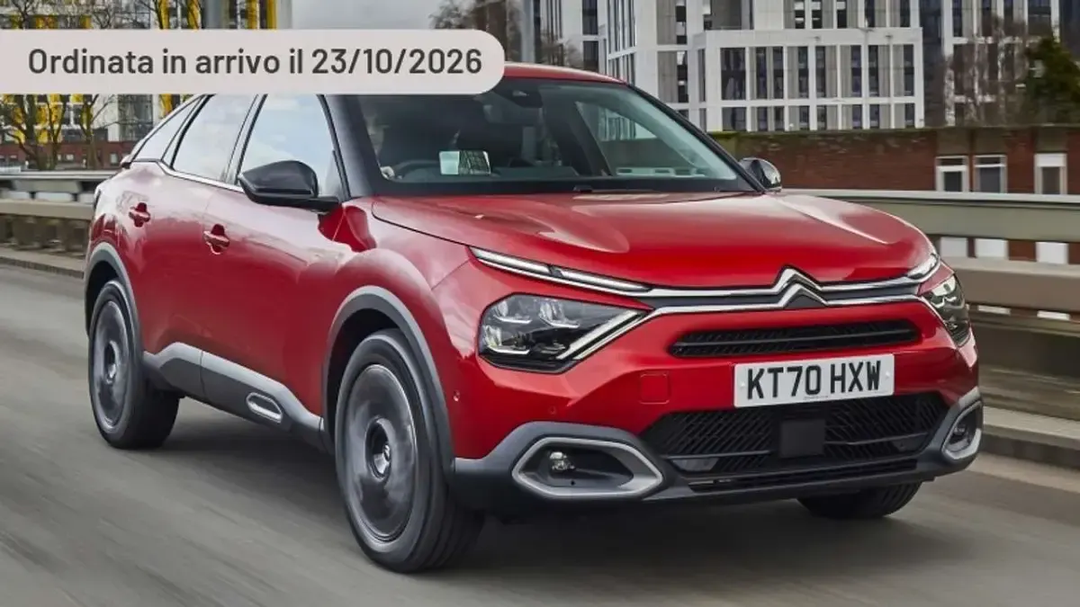 Nuova Citroën C4 Business Class 145 CV (106 kW) 2025 Argento Berlina