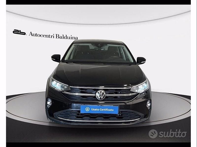 Usata VW Taigo Life 95 CV (69 kW) 2022 Nero perla SUV
