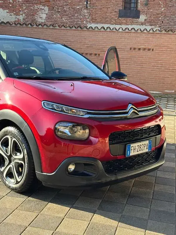 Usata Citroën C3 Shine 75 CV (55 kW) 2017 Rosso Berlina