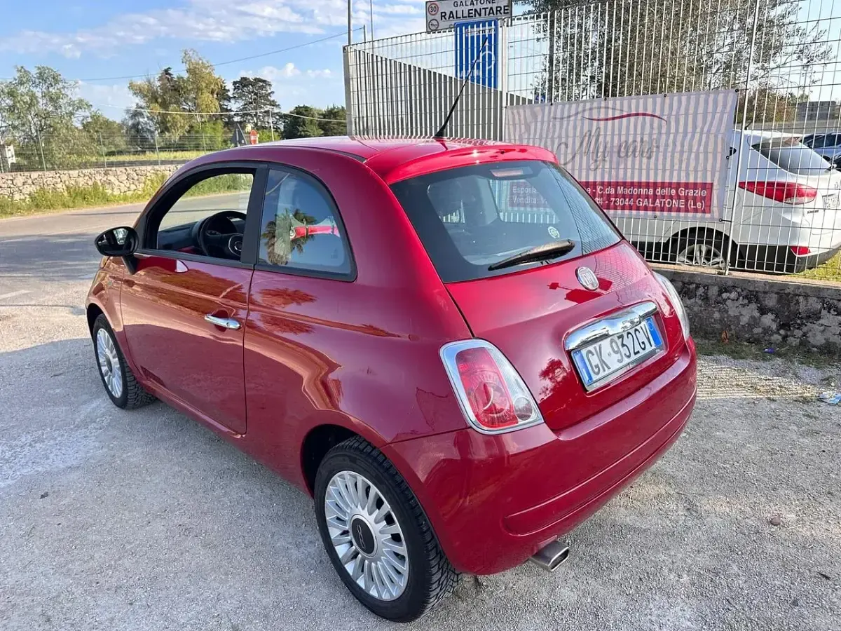Usata Fiat 500 Pop 69 CV (50 kW) 2008 Rosso Berlina