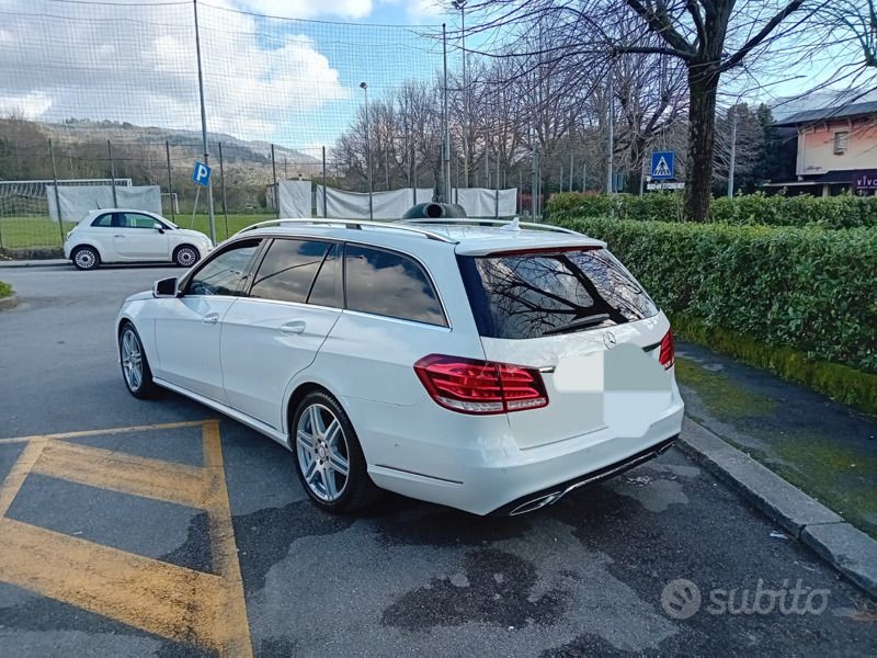 Usata Mercedes E250 204 CV (150 kW) 2014 Bianco Station wagon