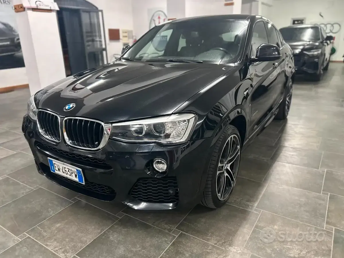 Usata BMW X4 M Sport 190 CV (139 kW) 2014 Nero SUV