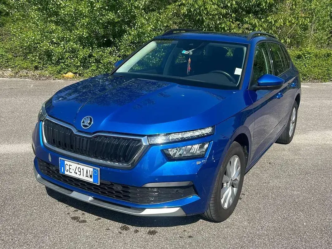 Usata Skoda Kamiq Ambition 90 CV (66 kW) 2021 Blu/azzurro SUV