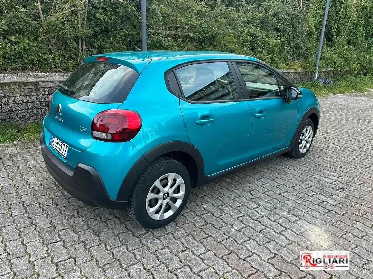 Usata Citroën C3 Feel 102 CV (75 kW) 2022 Bluazzurro Utilitaria