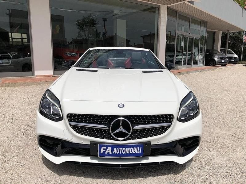 Usata Mercedes SLC200 AMG line 184 CV (135 kW) 2017 Bianco Cabrio