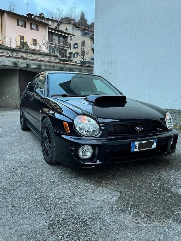 Usata Subaru Impreza 2002 Nero Berlina
