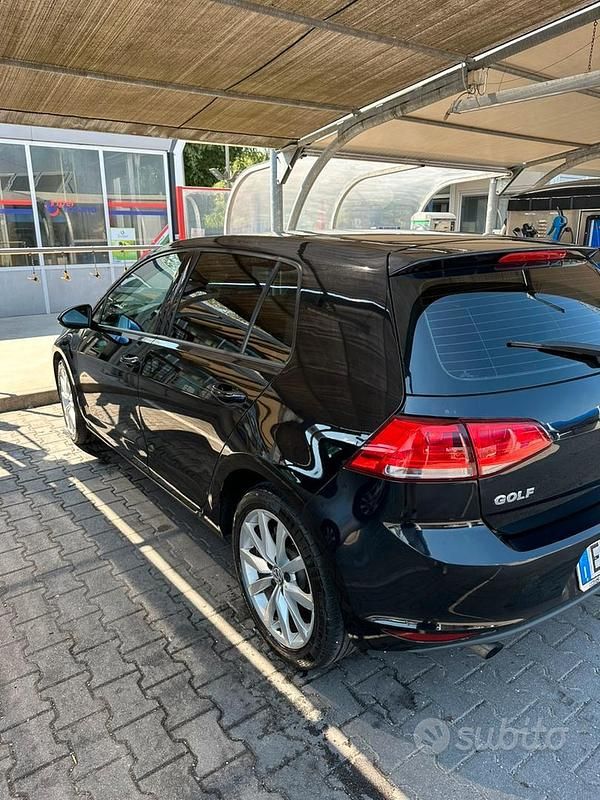 Usata VW Golf VII 110 CV (80 kW) 2013 Nero Berlina