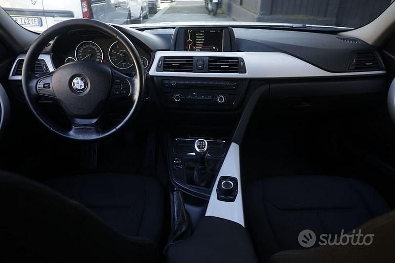 Usata BMW 316 116 CV (85 kW) 2013 Bianco Berlina