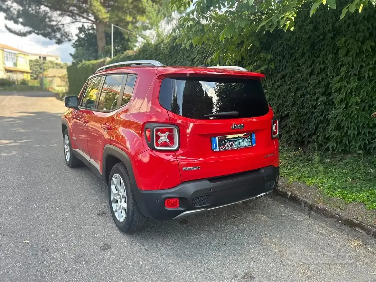 Usata Jeep Renegade Limited 120 CV (88 kW) 2015 Rosso SUV