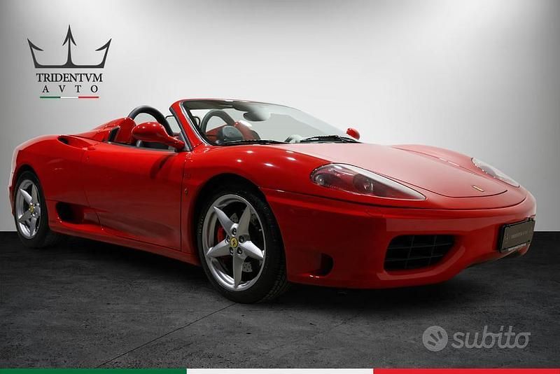 Usata Ferrari 360 400 CV (294 kW) 2003 Rosso Cabrio
