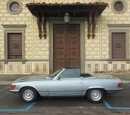 Usata Mercedes SL500 231 CV (169 kW) 1985 Argento Cabrio