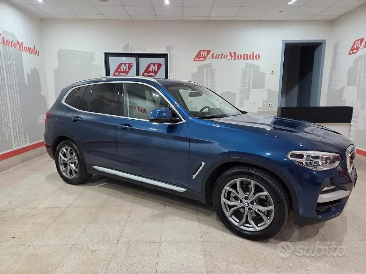 Usata BMW X3 Advantage 190 CV (139 kW) 2020 Blu SUV