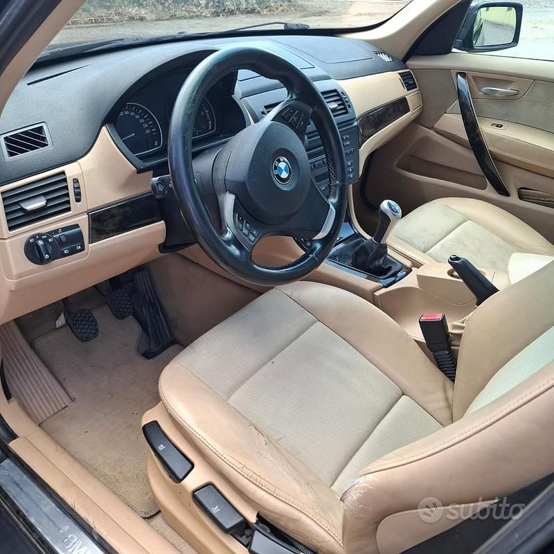 Usata BMW X3 150 CV (110 kW) 2008 Nero SUV